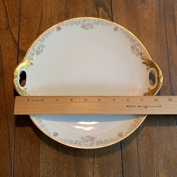 Antique Haviland Limoges France Schleiger 928 Serve Plate - Picture 2 of 10